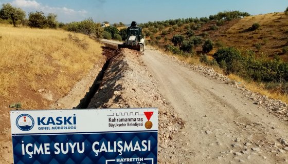 Kahramanmaraş İli Mahalleri idare malı boru ile İsale- Terfi Hattı Döşeme Ve Sanat Yapıları Yapım İşi